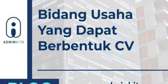 Bidang usaha yang bisa berbentuk CV