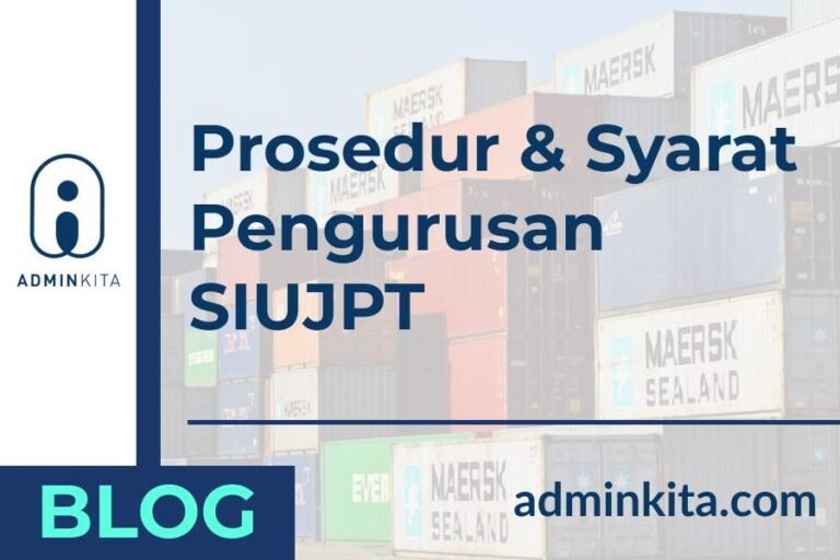 Prosedur & Syarat Pengurusan SIUJPT