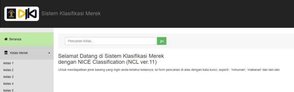 cara cek kode nomor kelas merek