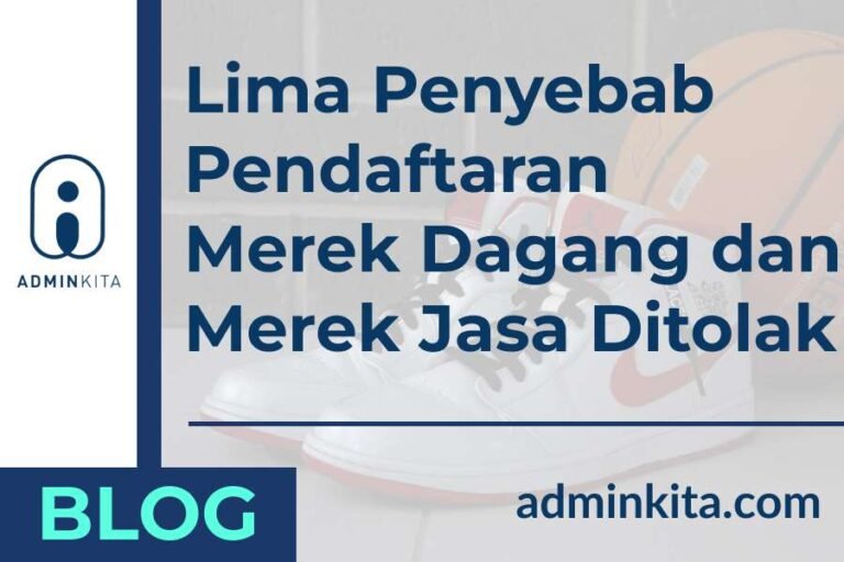 penyebab daftar merek dagang dan jasa ditolak