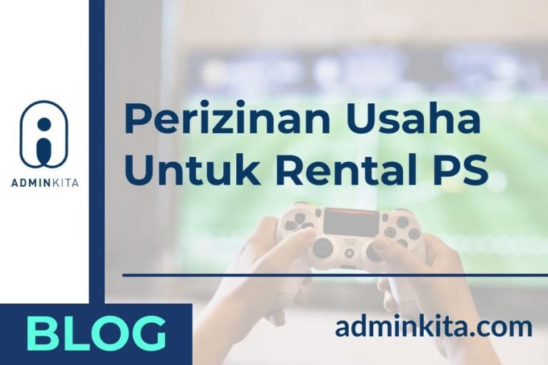 izin usaha rental ps di oss dengan KBLI 77299