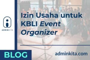 izin usaha untuk kbli event organizer