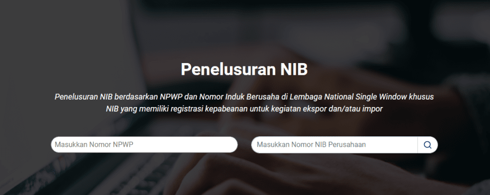 Cara Cek Nib Terdaftar Di Oss Secara Online Adminkita Com