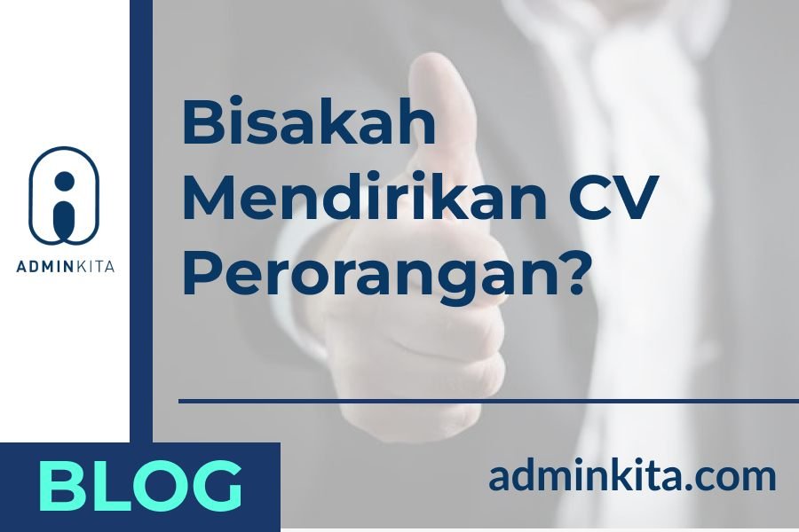 Mendirikan CV Perorangan