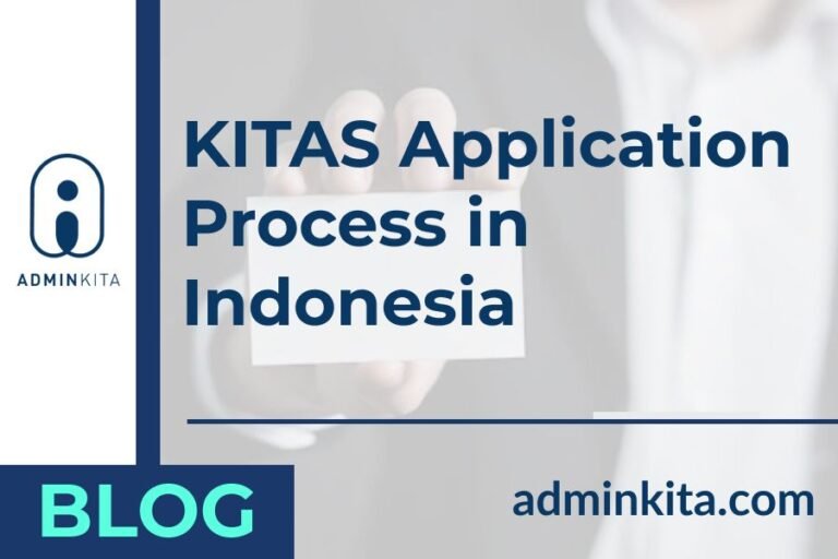 KITAS appplication process in Indonesia