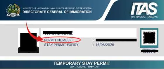 Nomor KITAS adalah tanda identifikasi bagi WNA