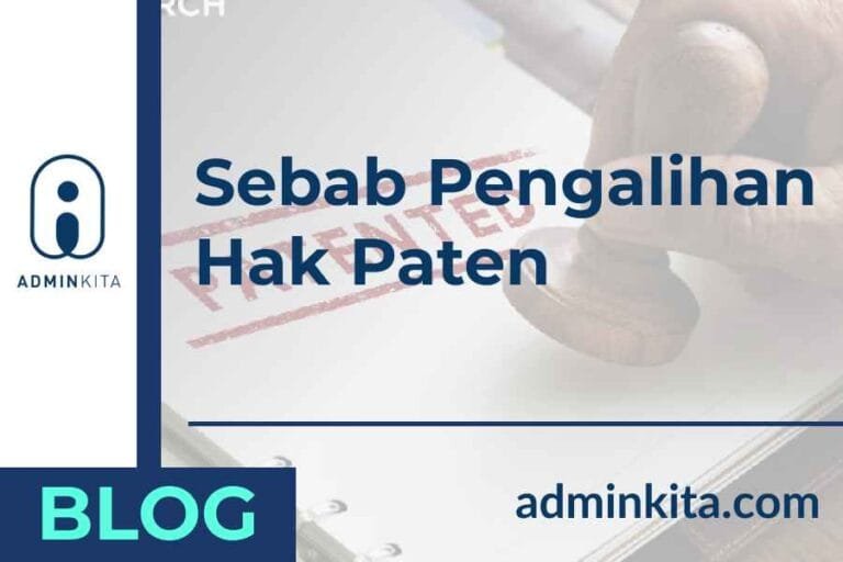 Penyebab pengalihan hak paten