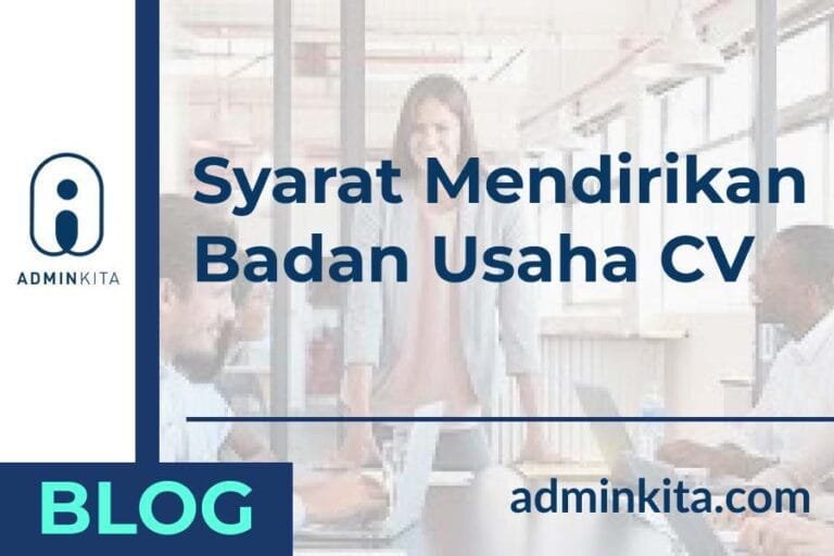mudah ini syarat mendirikan badan usaha cv