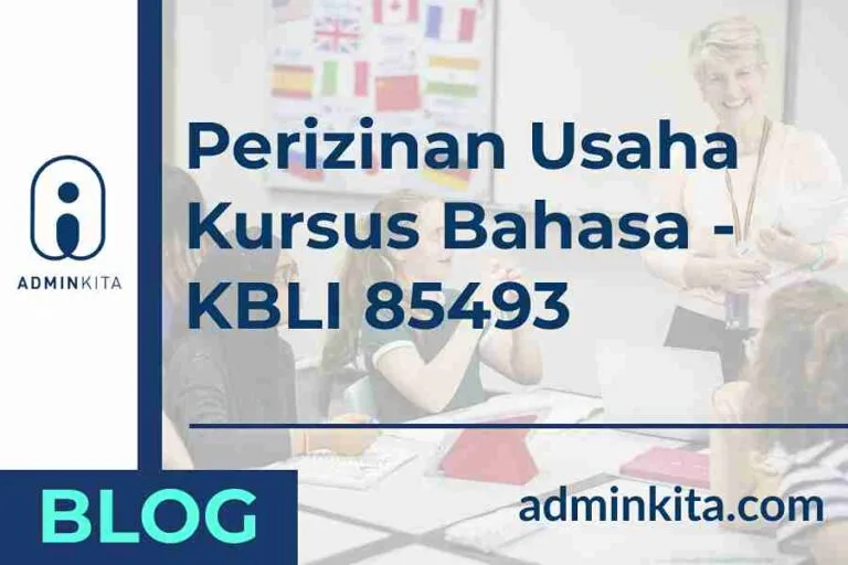 Izin Usaha Kursus Bahasa Asing Inggris Indonesia Prancis Spanyol dll