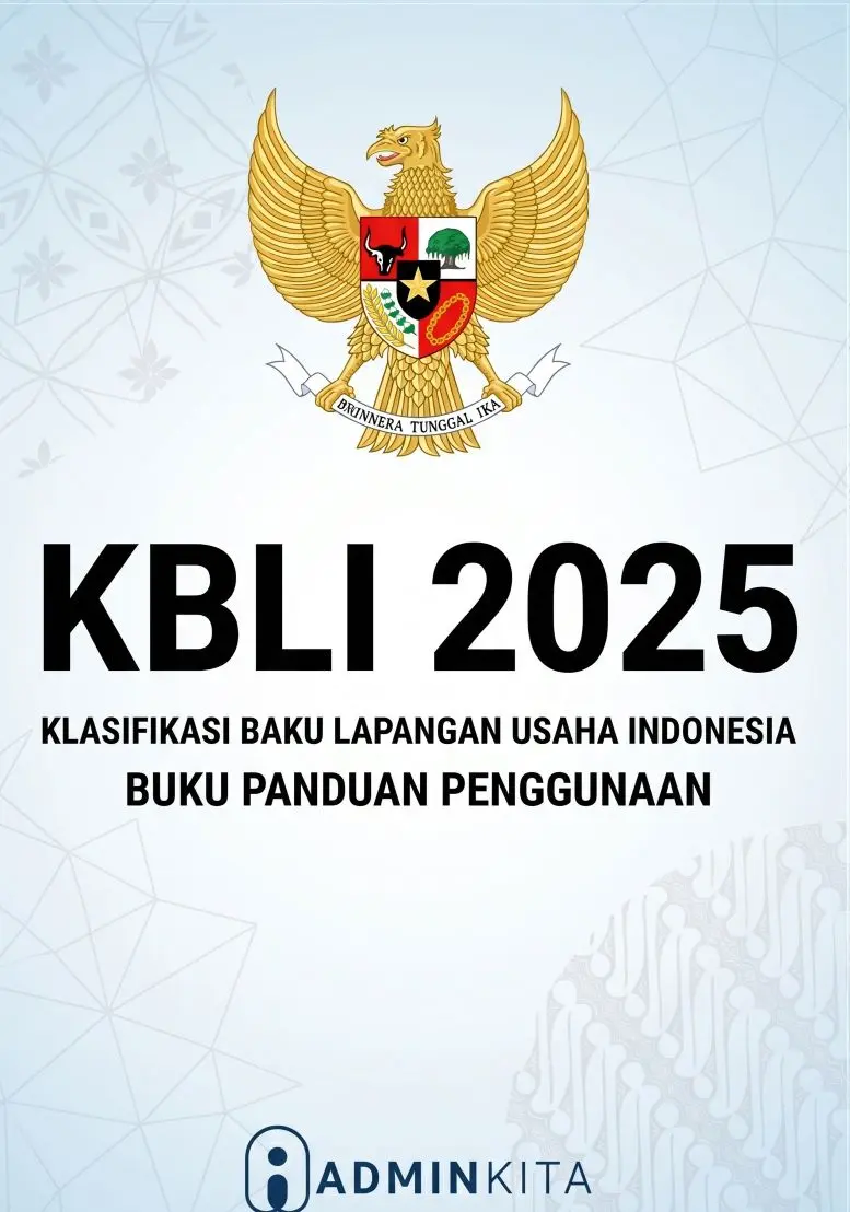 Cover Panduan KBLI
