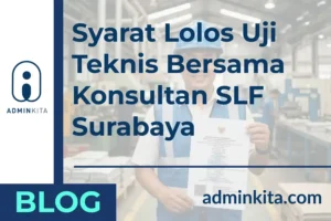 Syarat Lolos Uji Teknis Pabrik Bersama Konsultan SLF Surabaya